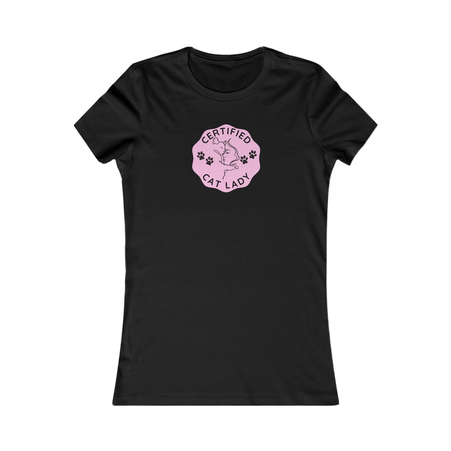 Certified Cat Lady Women's Favorite Tee