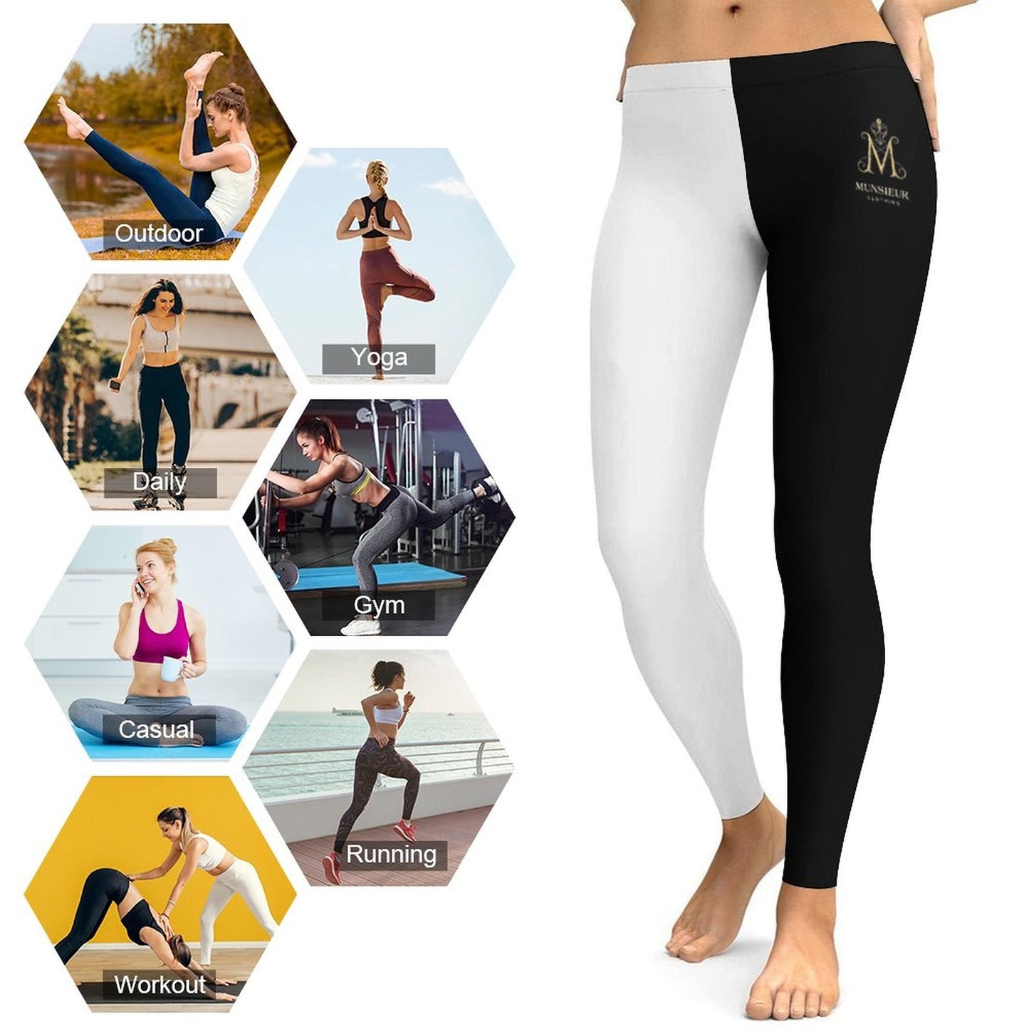 Munsieur Comfortable Leggings for Urban Fashion