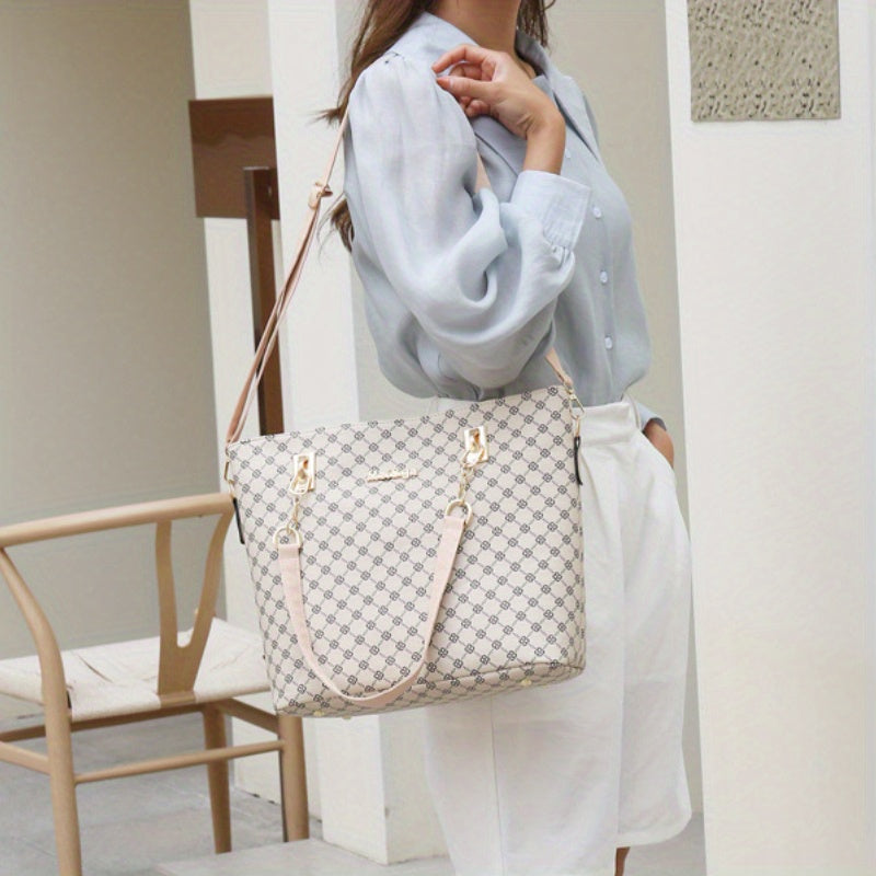 Commuting Style Chic Retro 6pc Woman's Bag Set