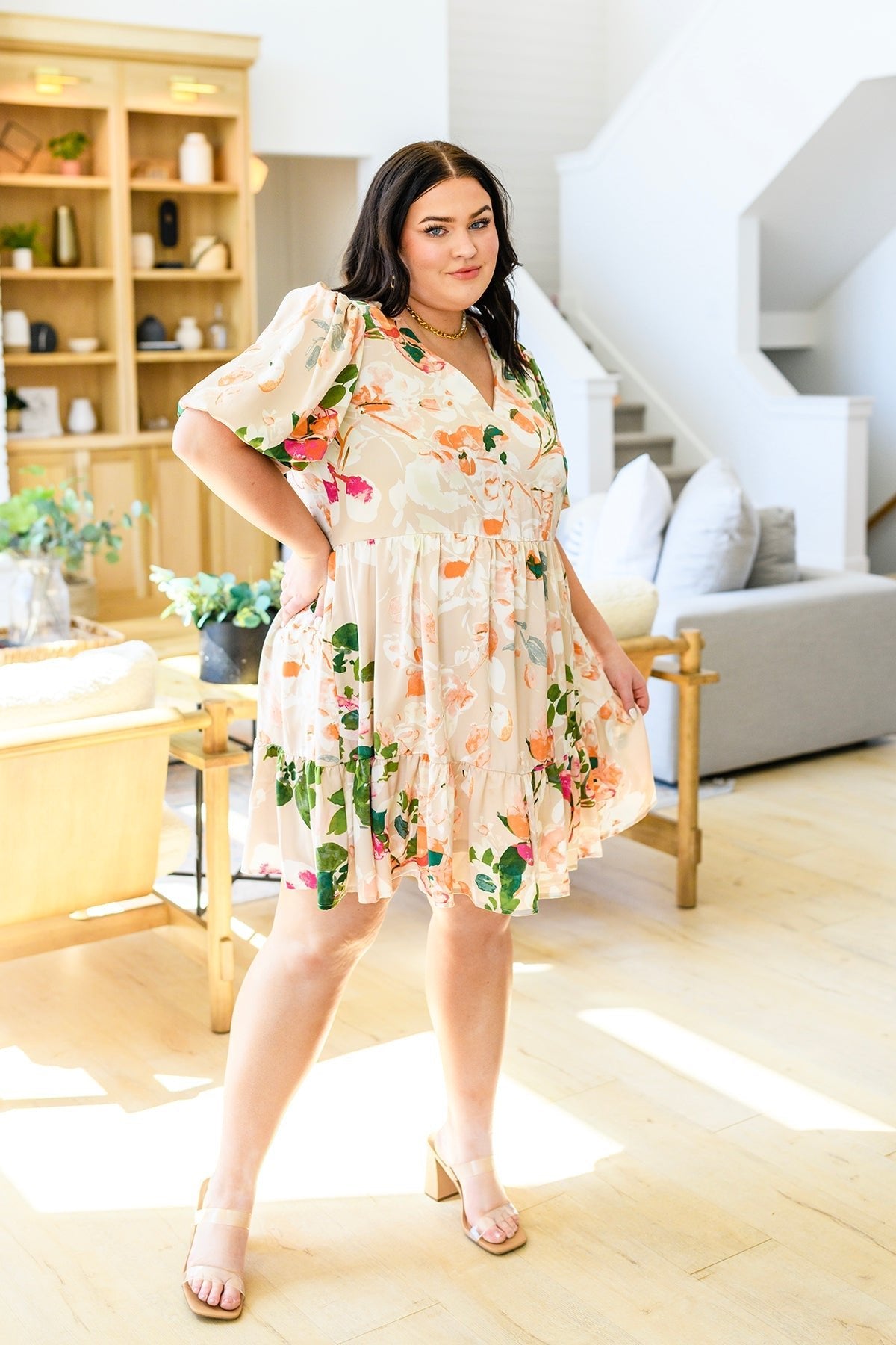 Delightful Surprise Floral Dress (Online Exclusive)