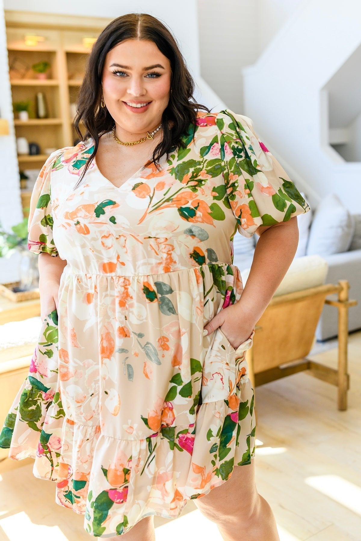 Delightful Surprise Floral Dress (Online Exclusive)
