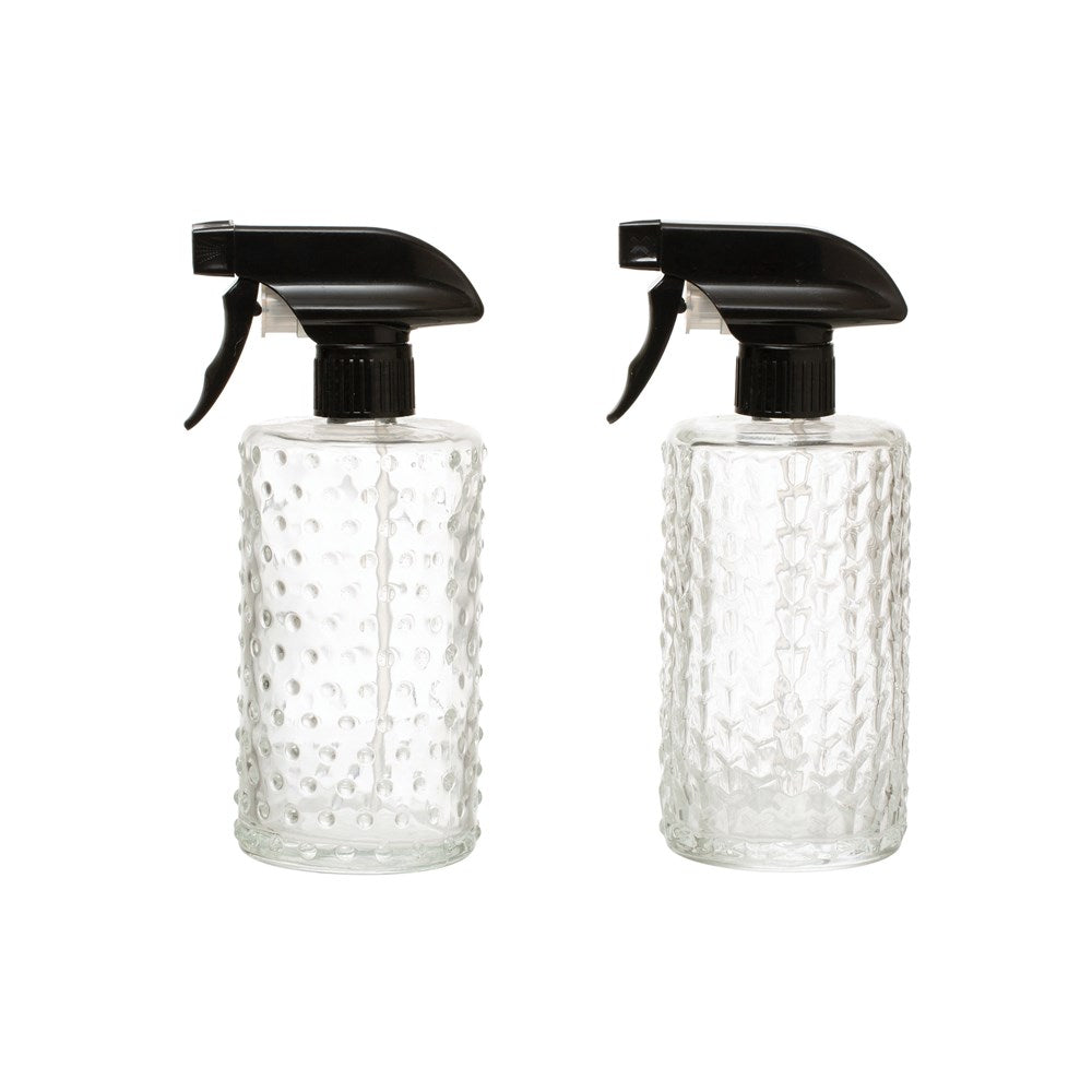 Glass Spray Bottle- Texture