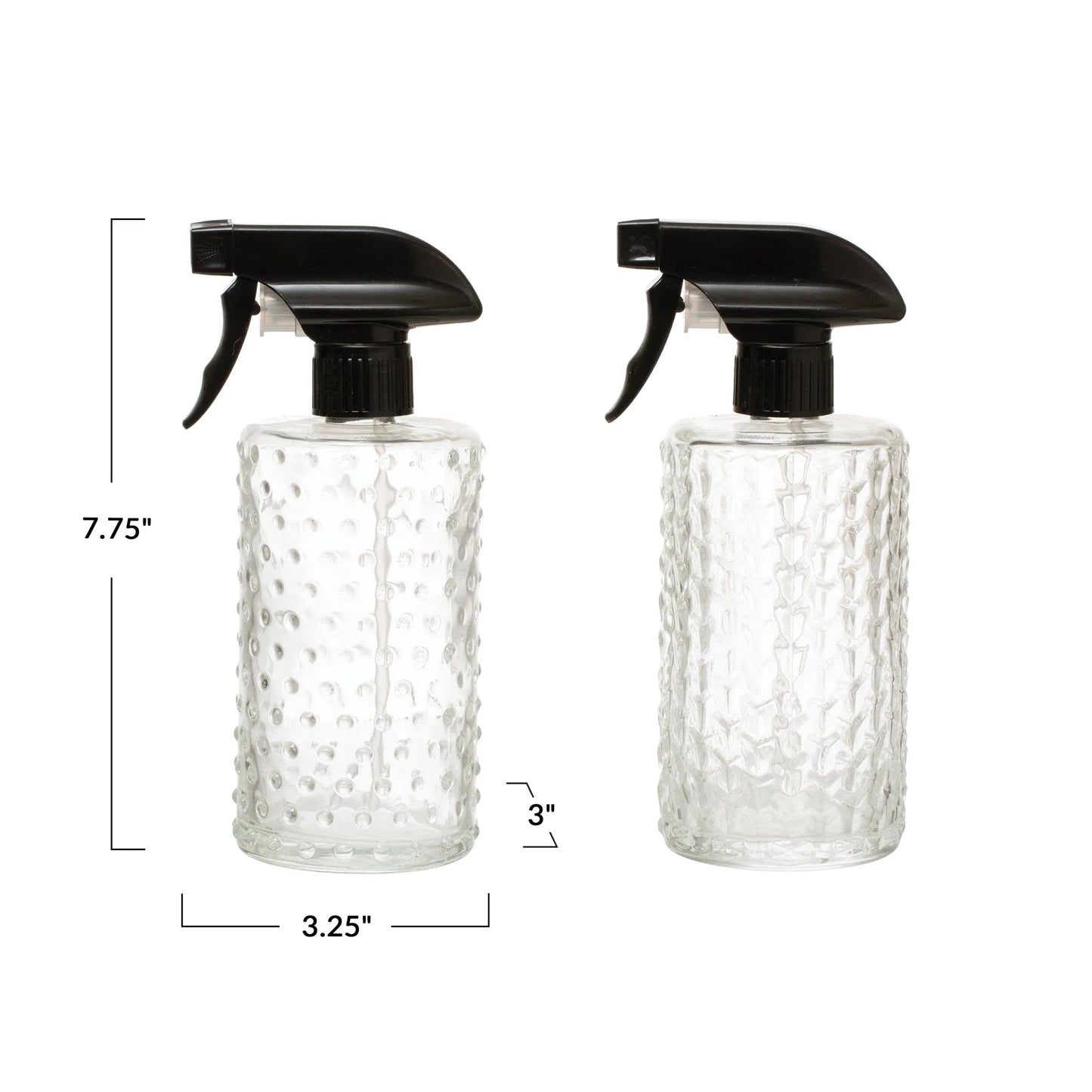 Glass Spray Bottle- Texture