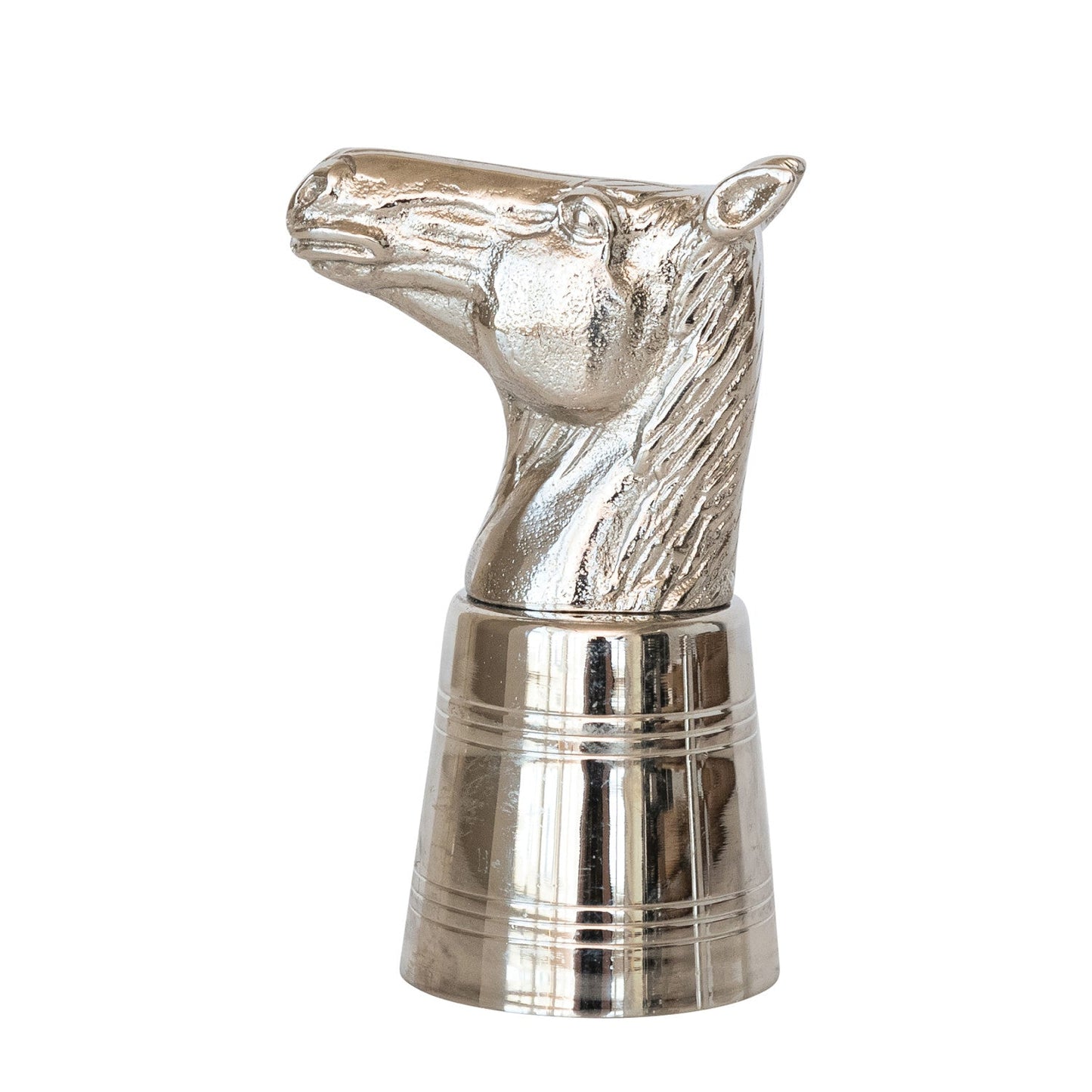 Steel Horse Head Jigger in Box