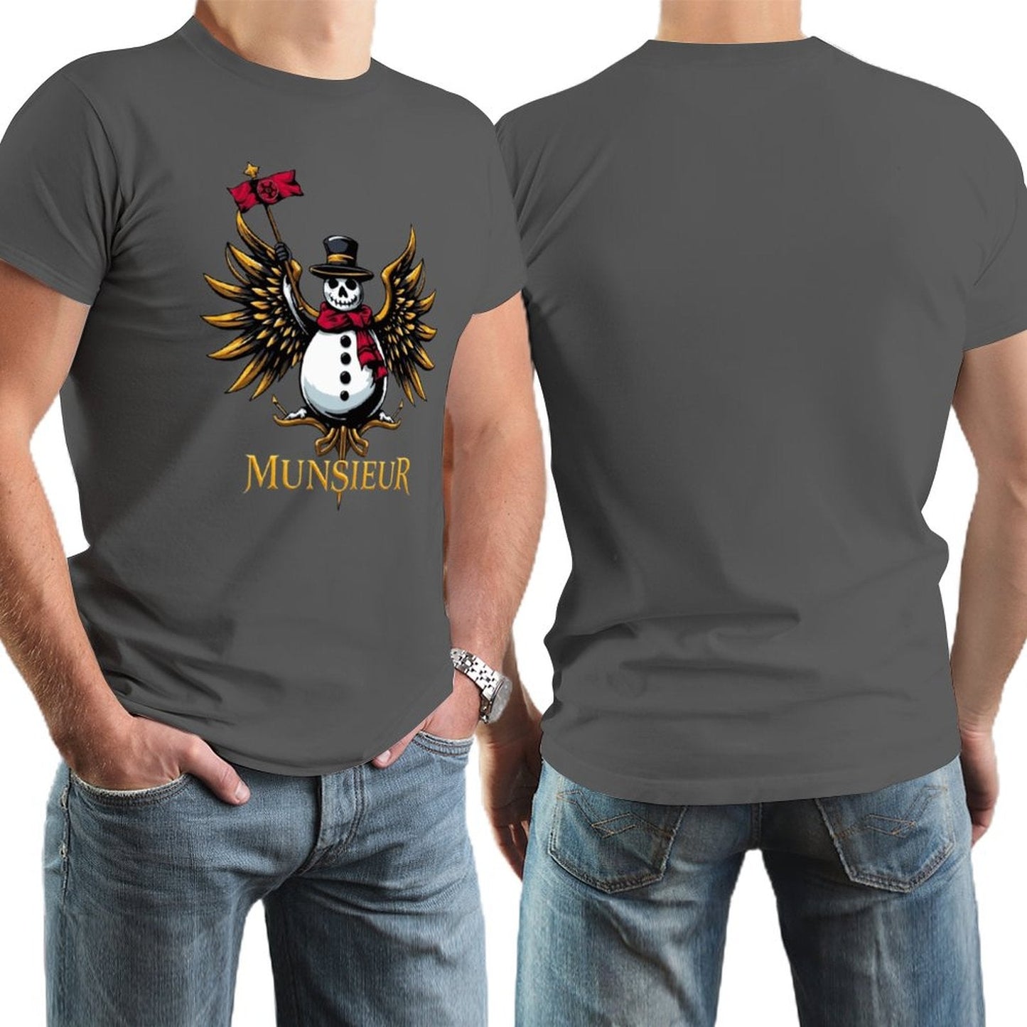 Munsieur Design Christmas Collection "Jack Floss" Tee for Men