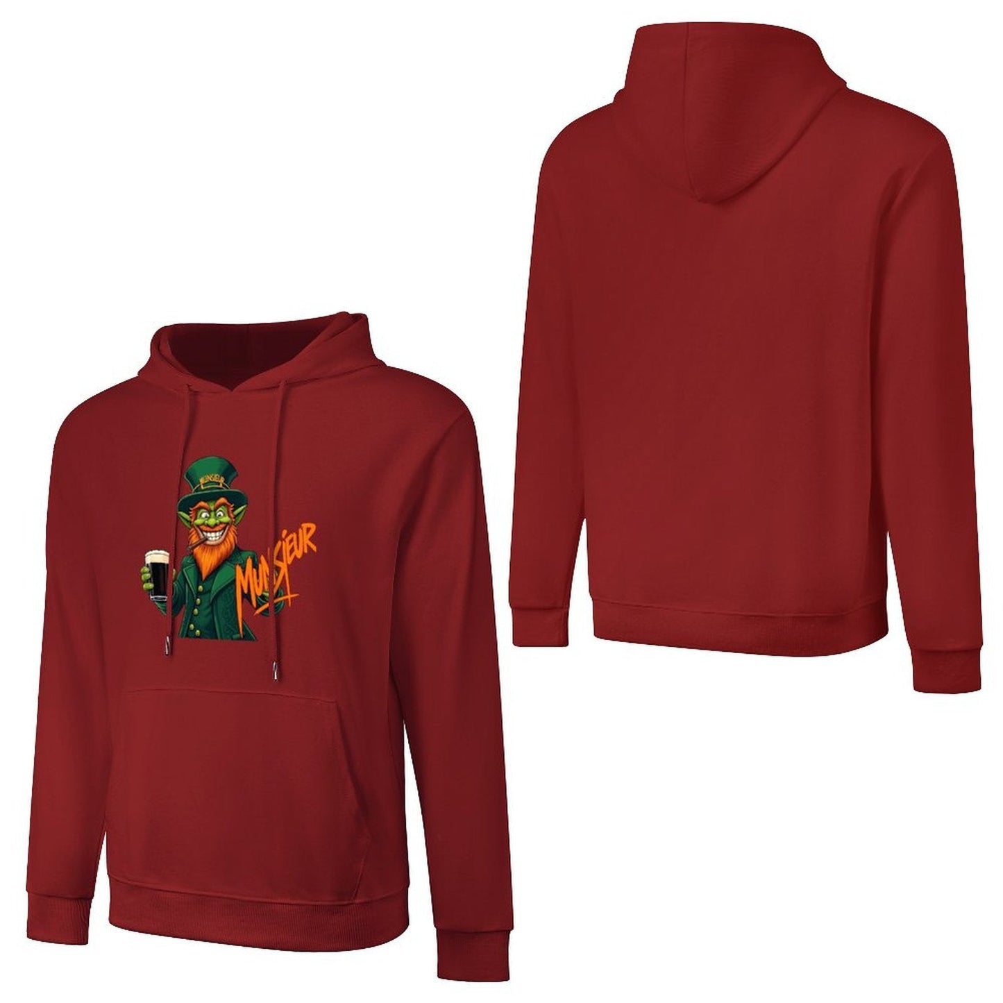 Munsieur St. Patrick's Day Collection for Men – The Leprechaun Hustler Hoodie