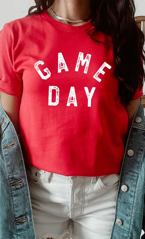 Retro Game Day Graphic Tee T-Shirt