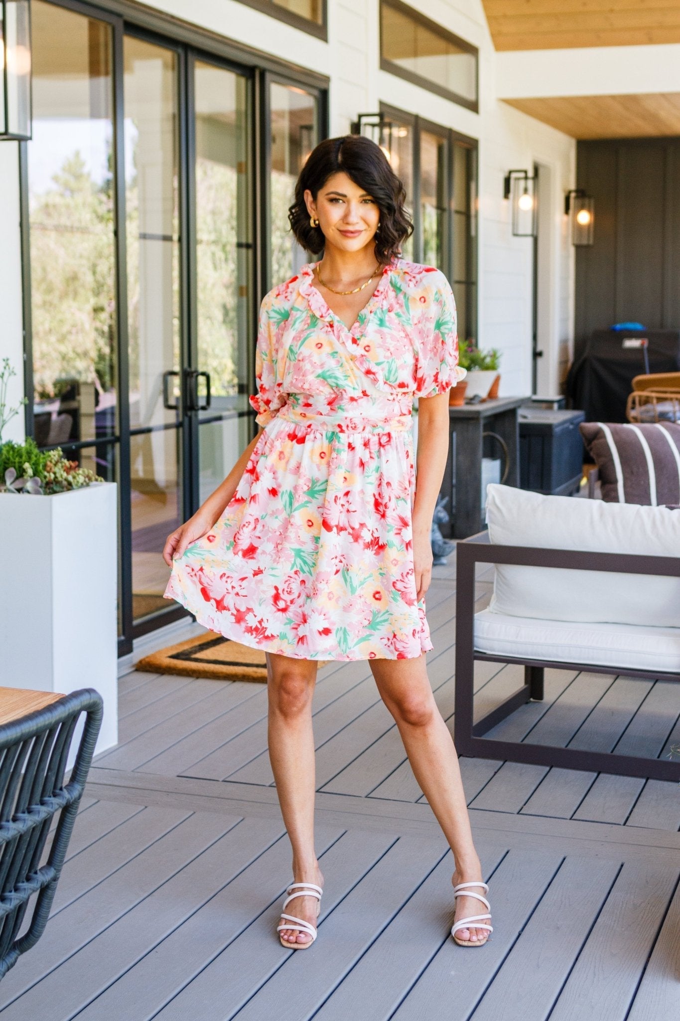 Fancy Free Floral Dress (Online Exclusive)