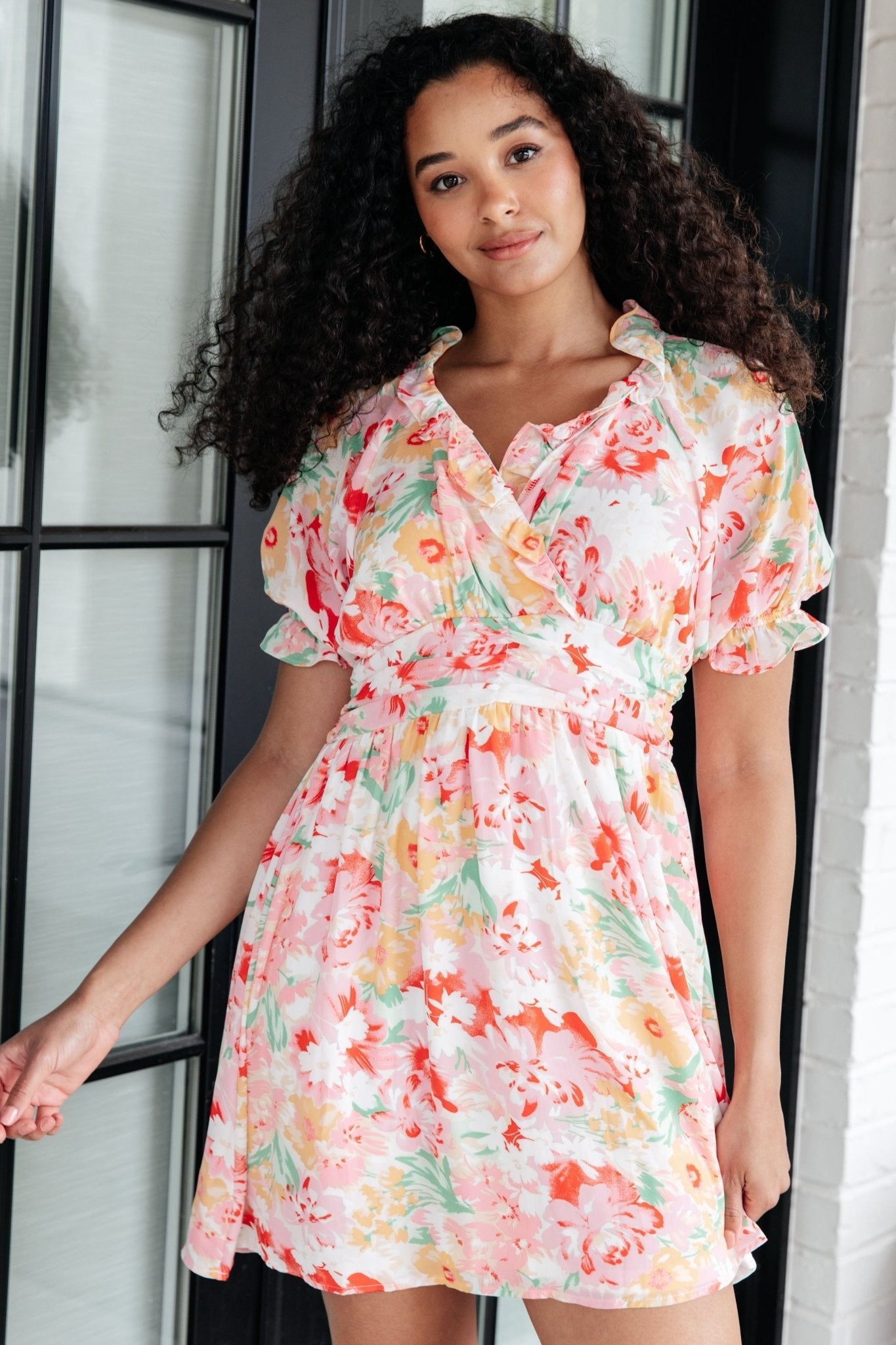 Fancy Free Floral Dress (Online Exclusive)