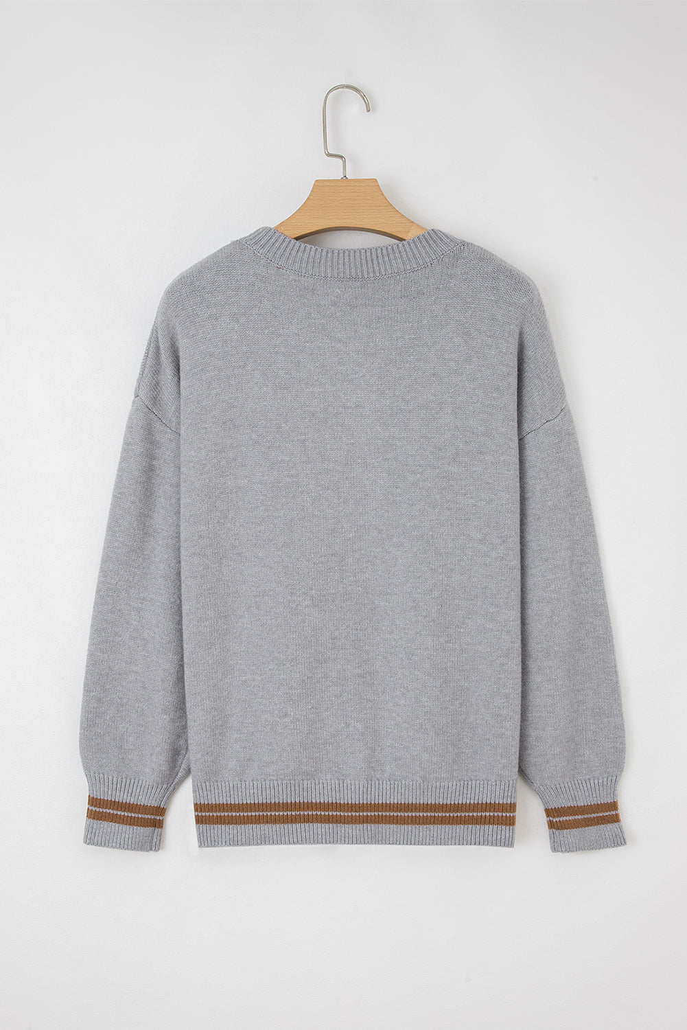 Coffee See You Cowboy Embroidered Western Graphic Sweater