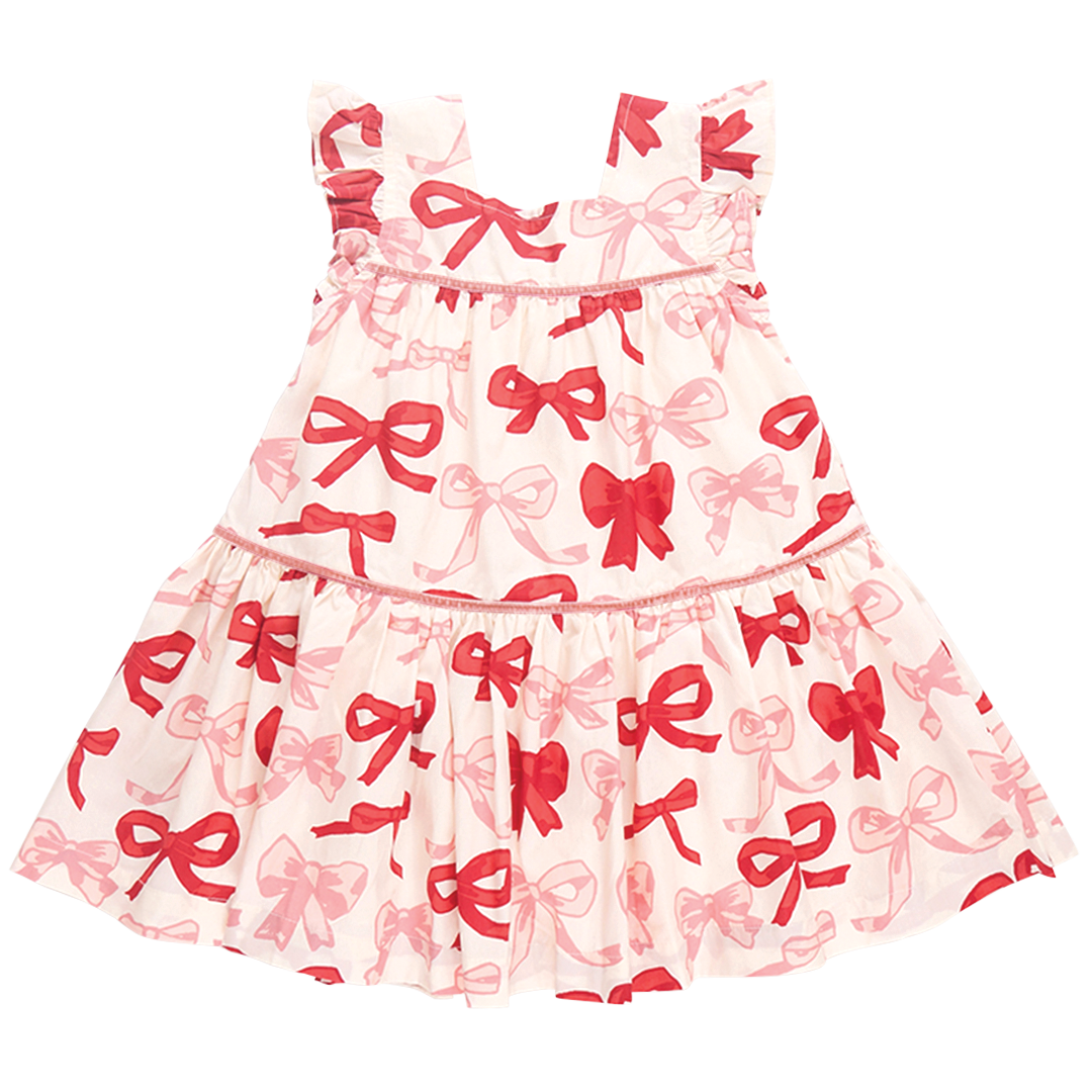 Camelia Valentines Bows Dress