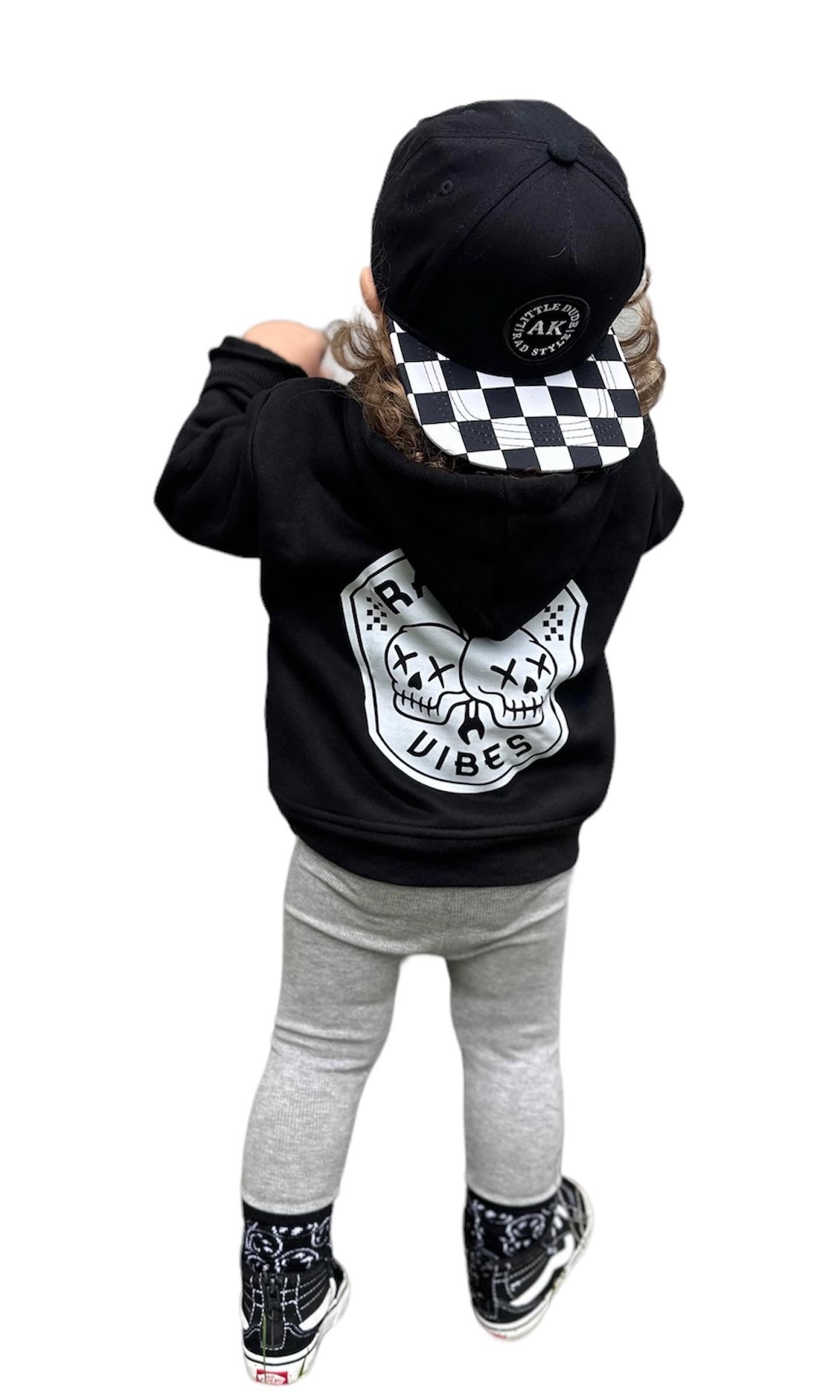 AK checker SnapBack Aaria Tees