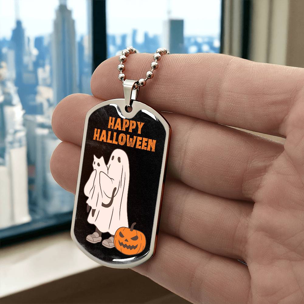 Halloween Ghost Pal Necklace