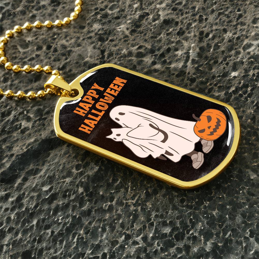 Halloween Ghost Pal Necklace