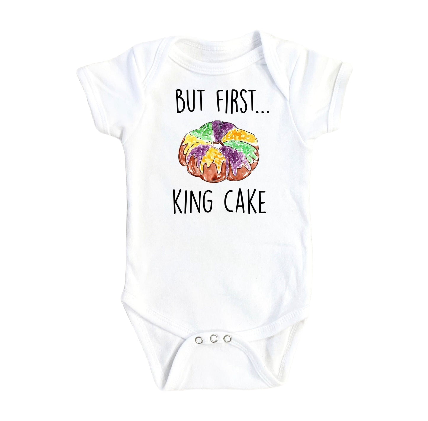 Mardi Gras - Baby Boy Girl Clothes Infant Bodysuit Funny Cute Newborn 1G Aaria Tees