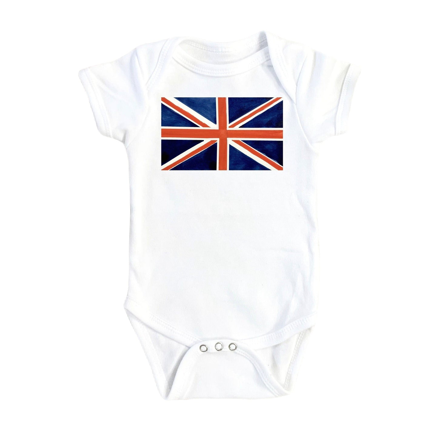 British Flag - Baby Boy Girl Clothes Infant Bodysuit Funny Cute Newborn
