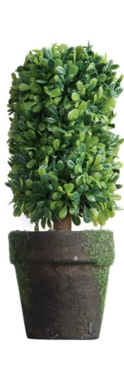 Faux Topiary in Pot