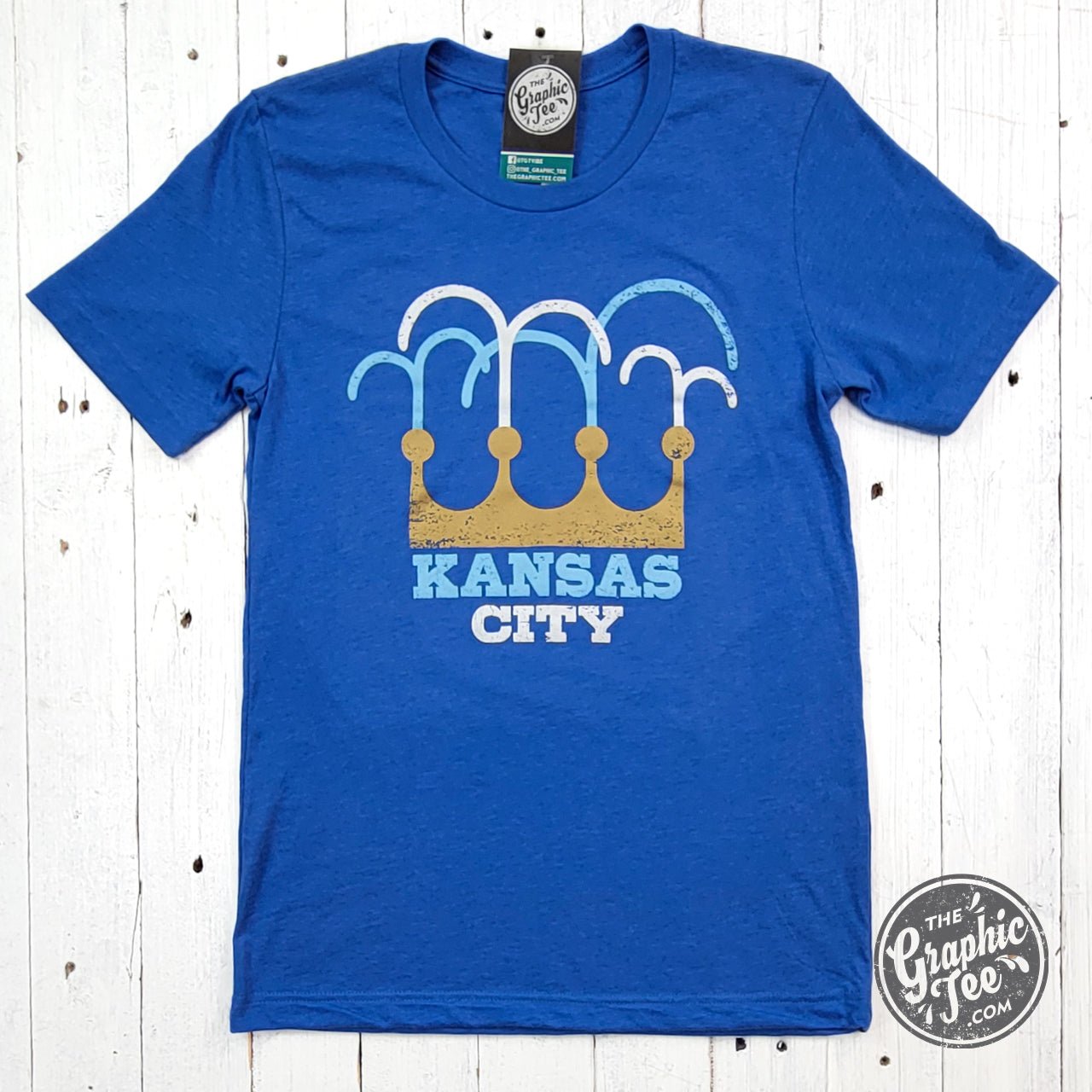Kansas City Fountain Crown Short Sleeve Tee