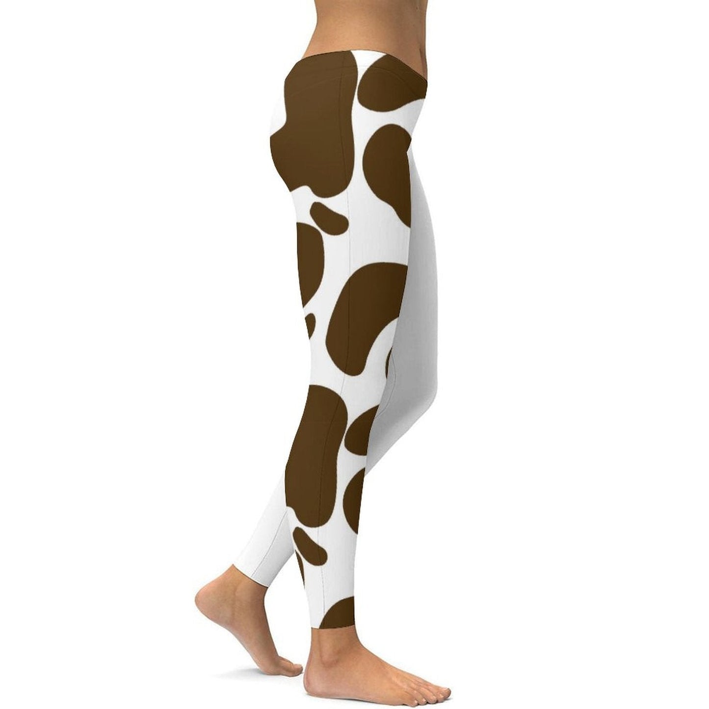 Munsieur Luxury Streetwear Leggings Cow Print