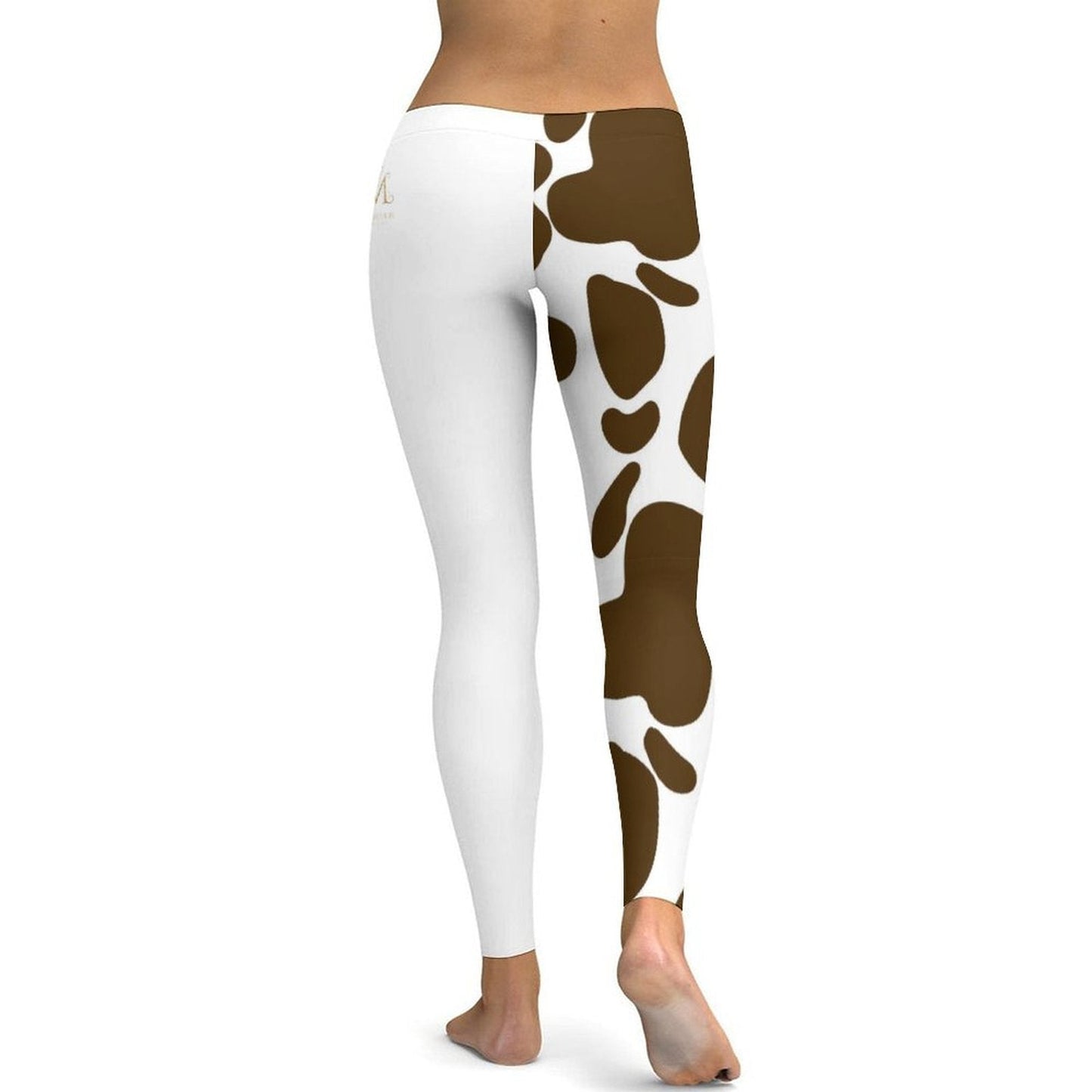 Munsieur Luxury Streetwear Leggings Cow Print