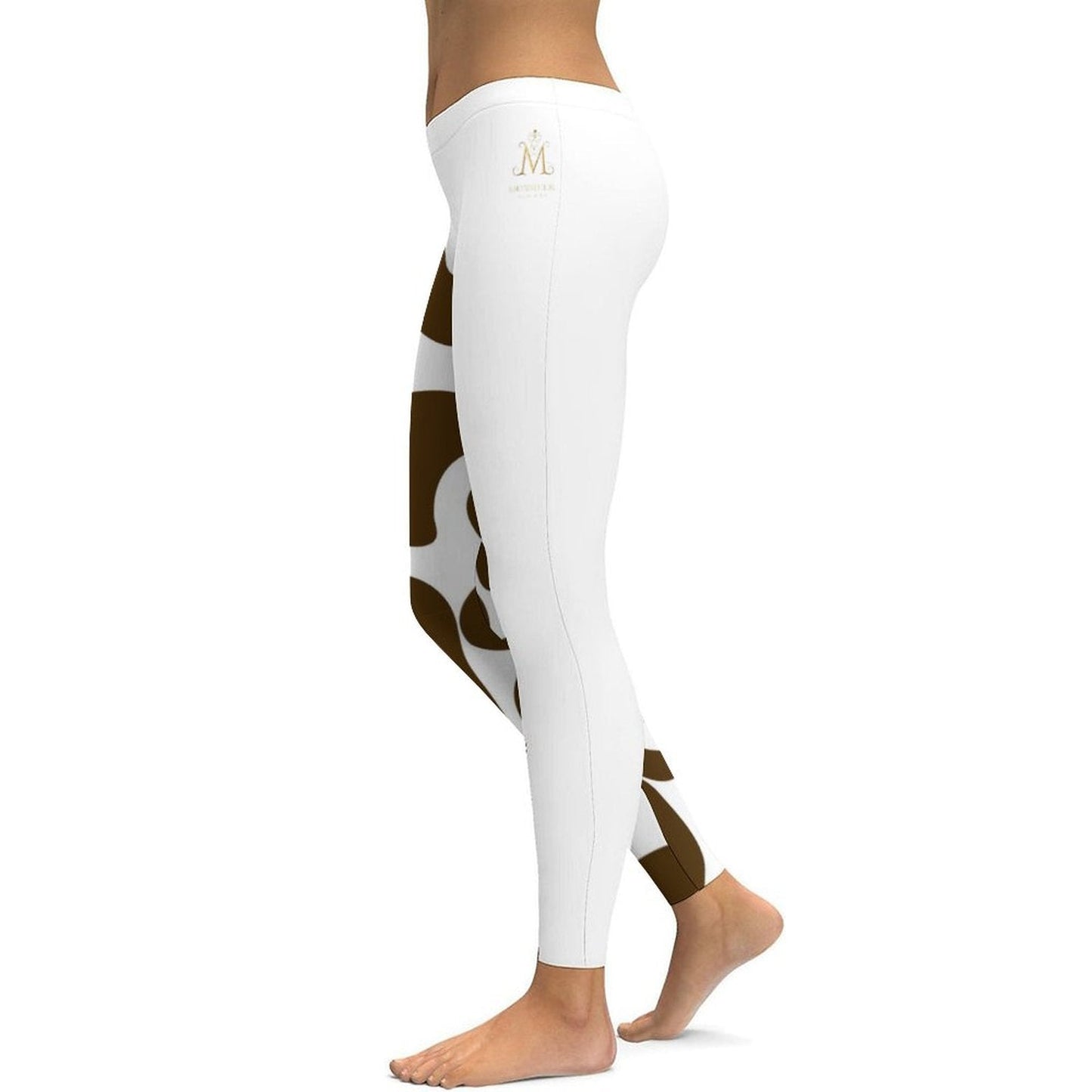 Munsieur Luxury Streetwear Leggings Cow Print