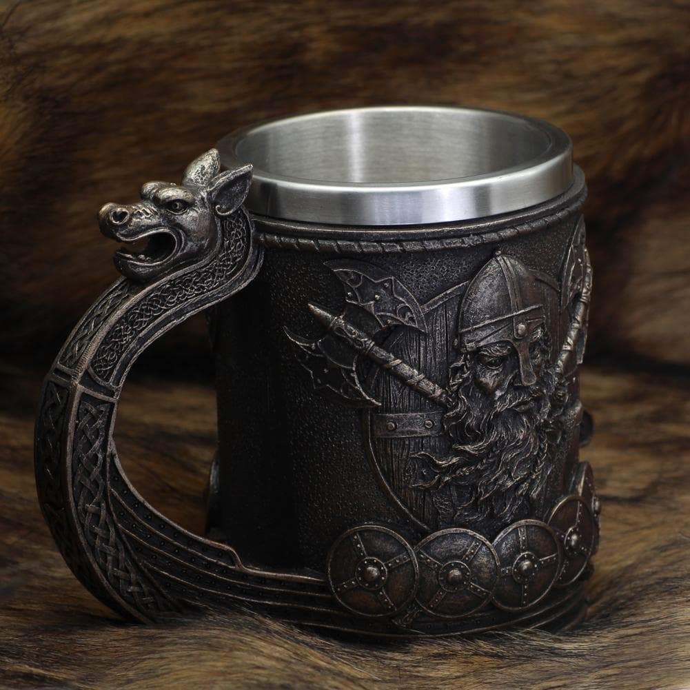 Viking Warrior Tankard Mug