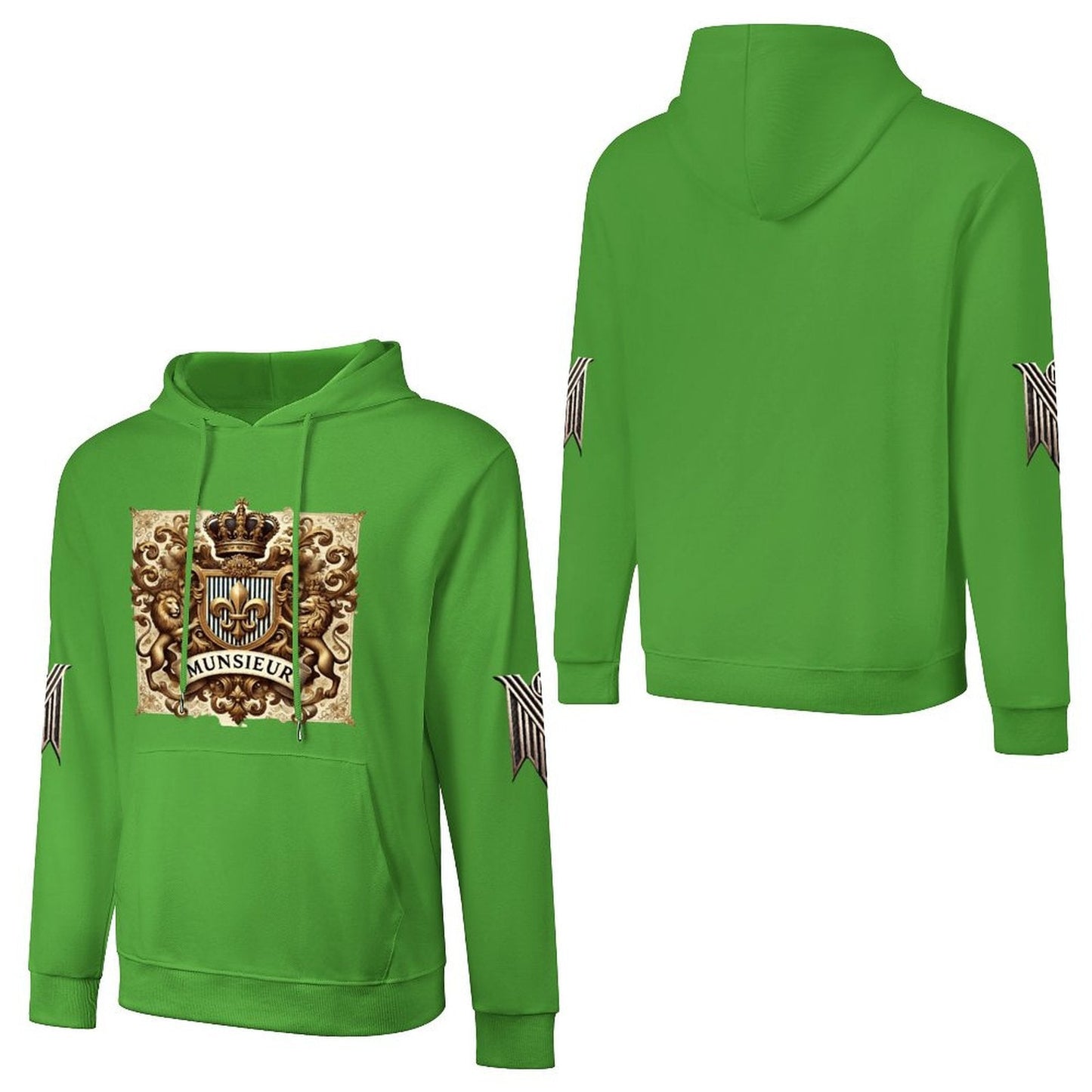 Munsieur Bold Urban Fashion Hoodie - Premium Streetwear