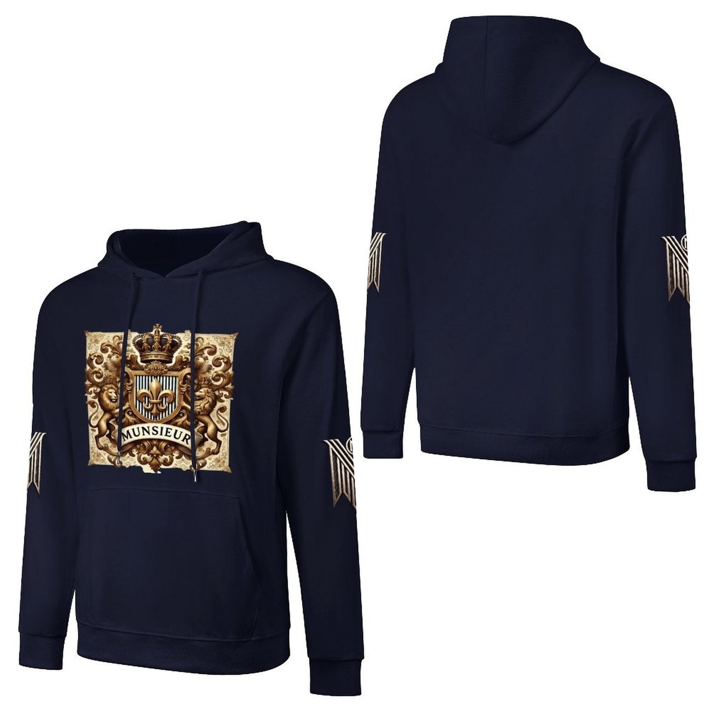 Munsieur Bold Urban Fashion Hoodie - Premium Streetwear