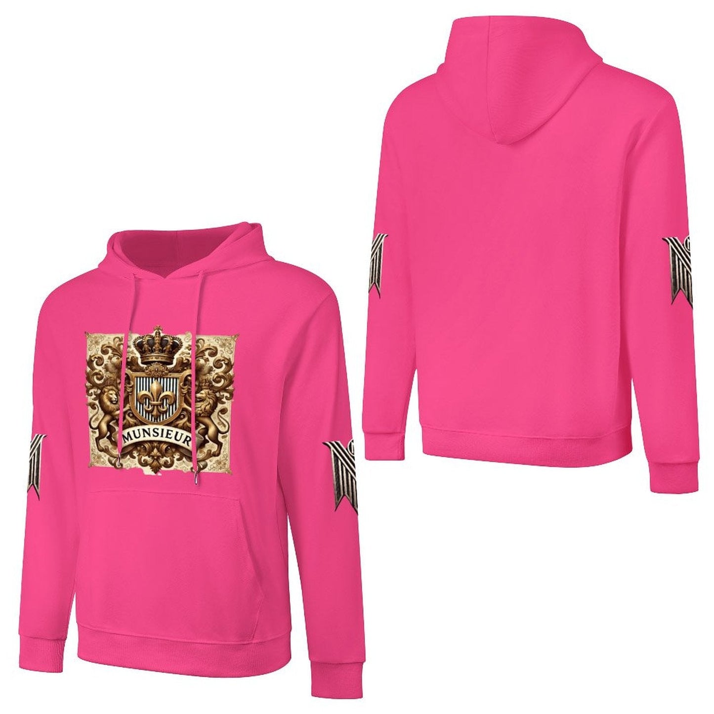 Munsieur Bold Urban Fashion Hoodie - Premium Streetwear