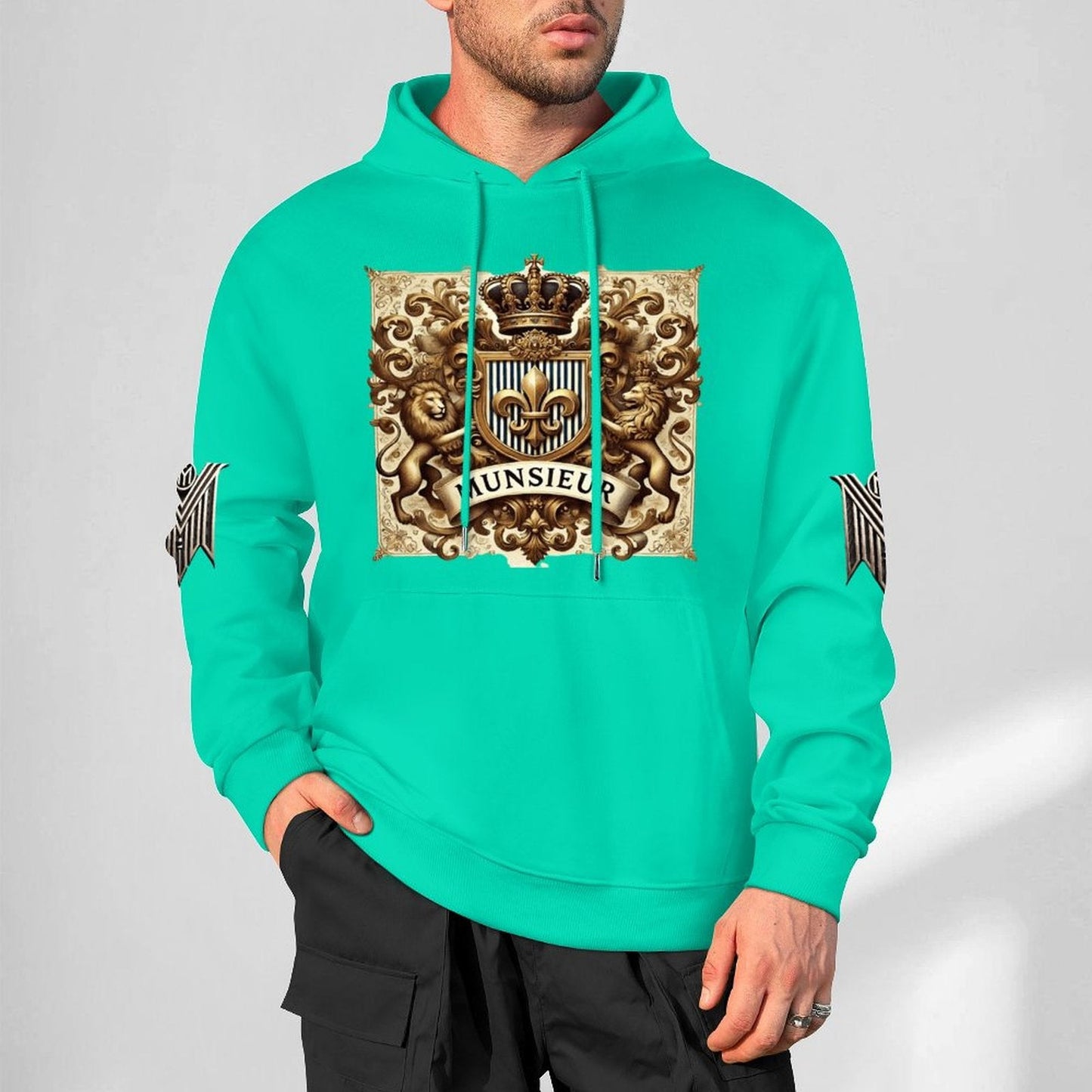Munsieur Bold Urban Fashion Hoodie - Premium Streetwear