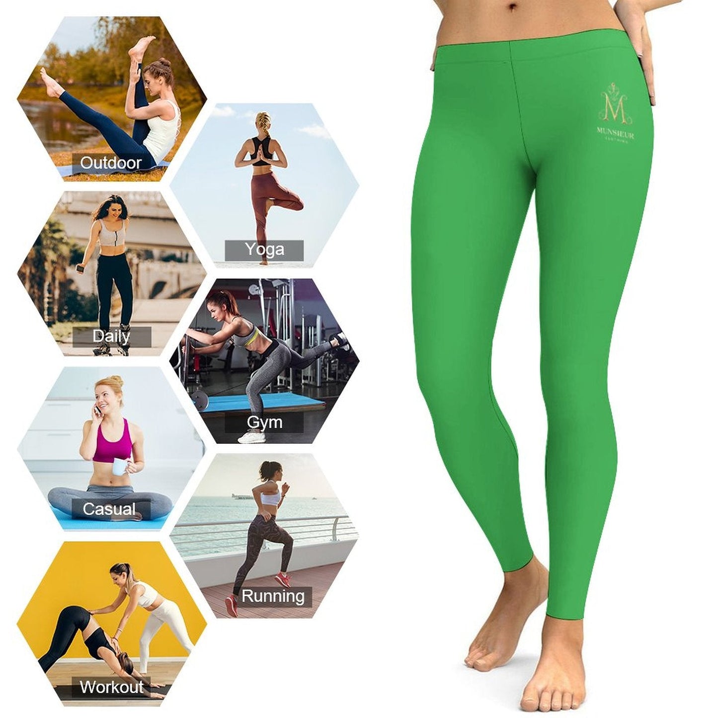Munsieur Fashion Leggings - Premium Urban Style