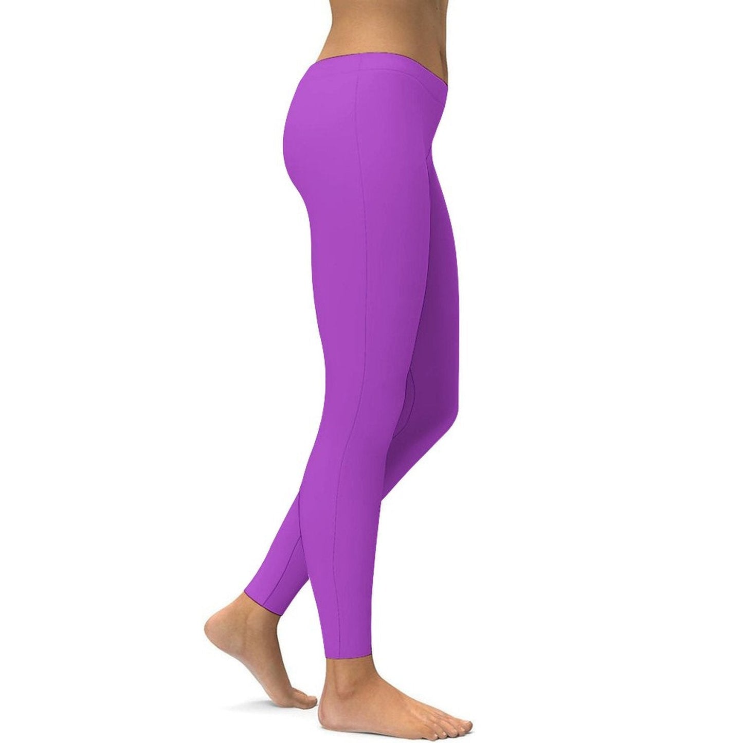 Munsieur Fashion Leggings in Vibrant Purple
