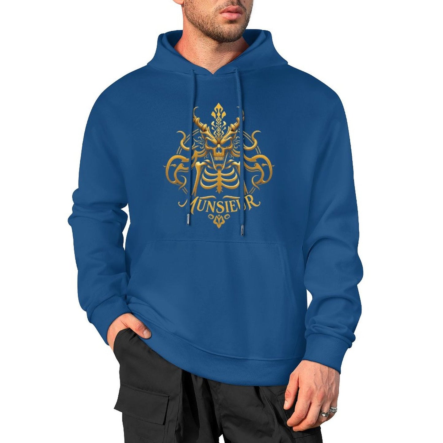 Munsieur Streetwear Collection Skull Hoodie