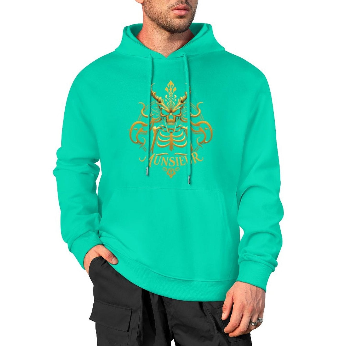 Munsieur Streetwear Collection Skull Hoodie