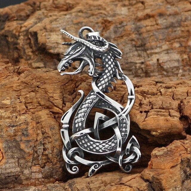 Vikings Jörmungandr Stainless Steel Necklace