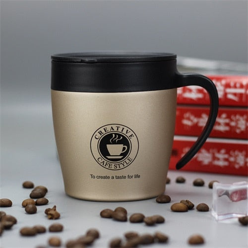 TUMBLER DESIGN COFFEE MUG Brown Shots Coffee