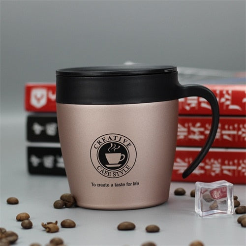 TUMBLER DESIGN COFFEE MUG Brown Shots Coffee