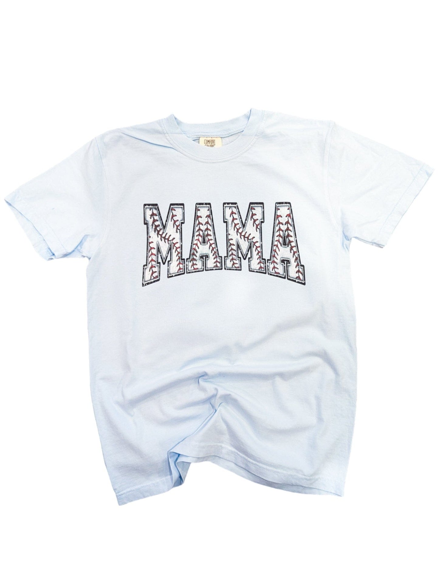 Baseball Outline Mama Tee