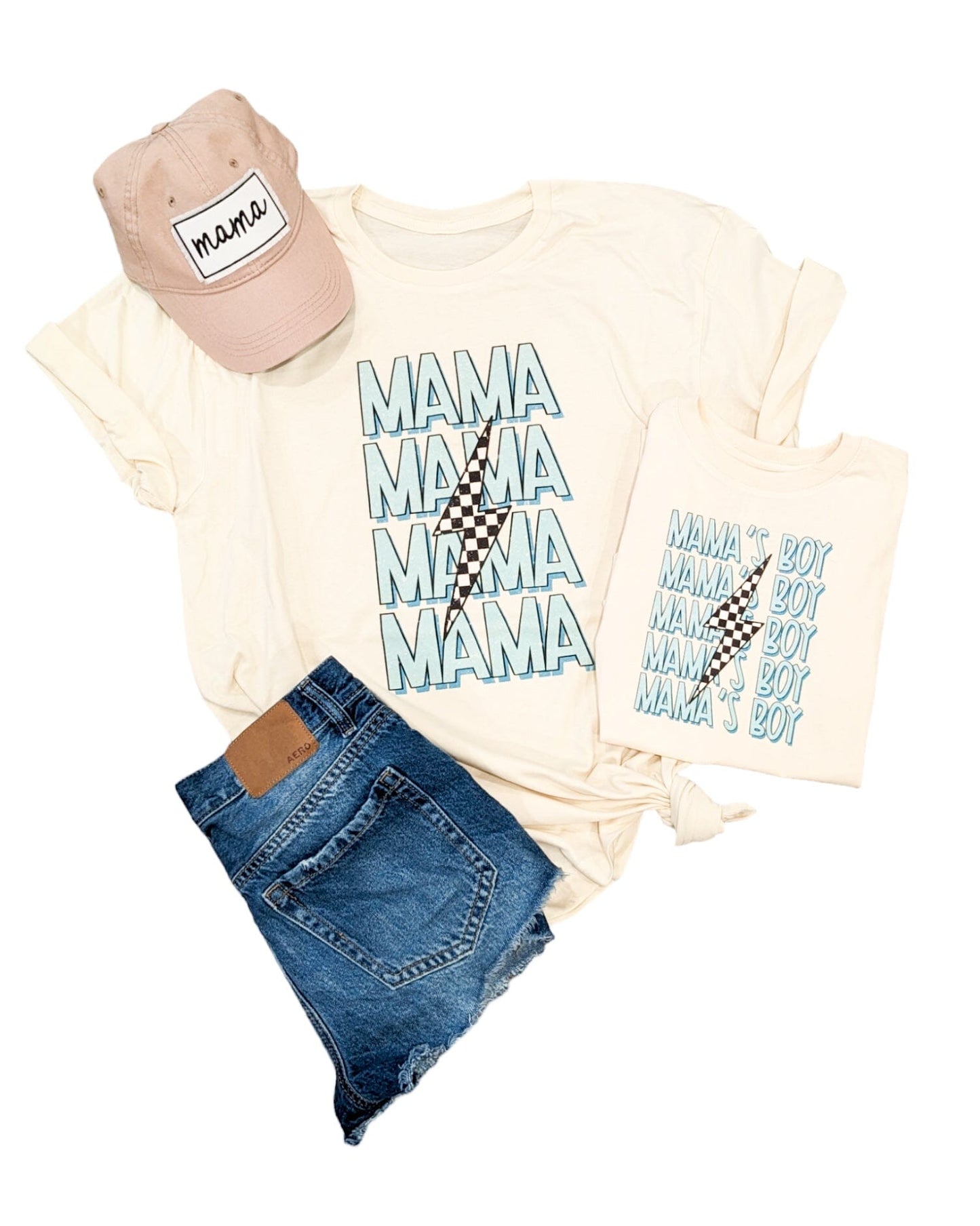 Vintage Skater Mama's Boy Set