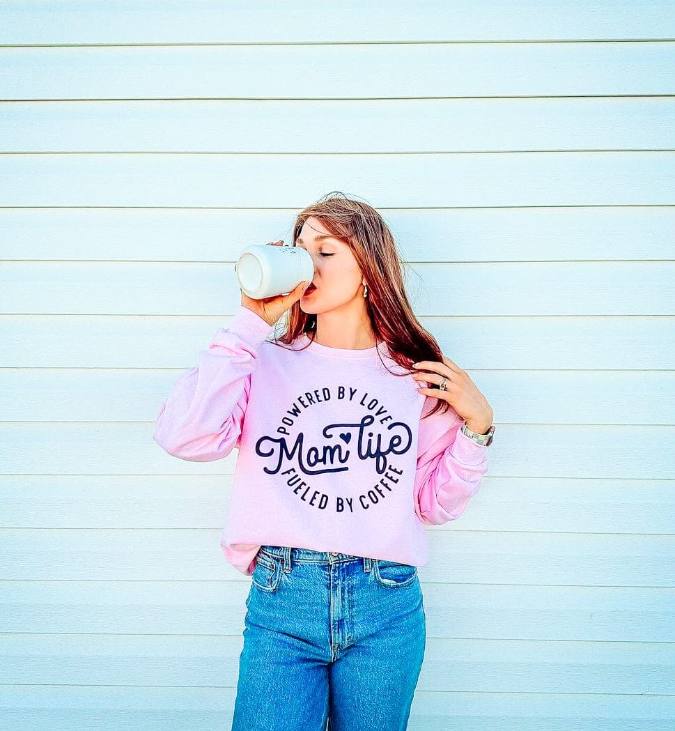Mom Life Love and Coffee Crew