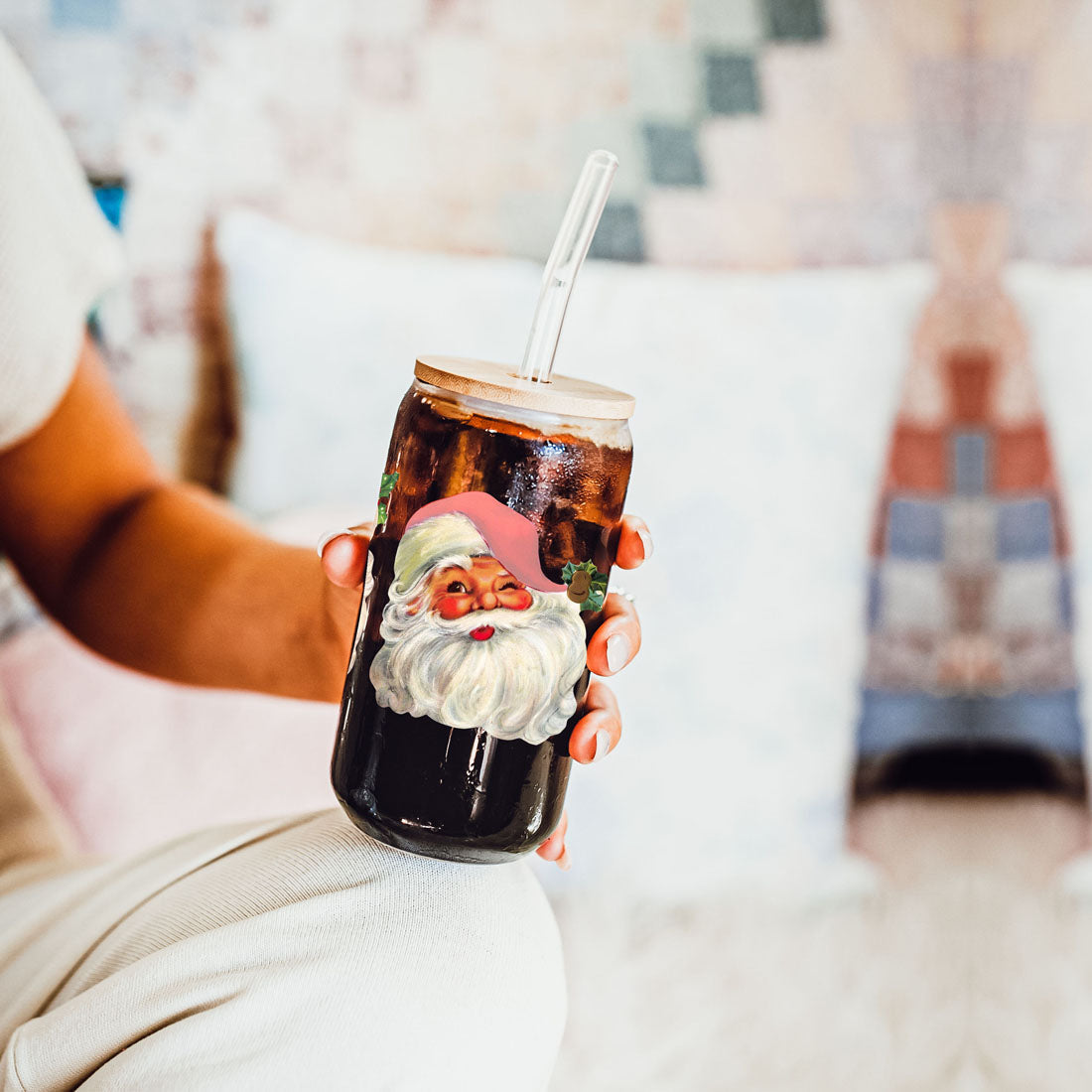 Vintage Santa 17oz