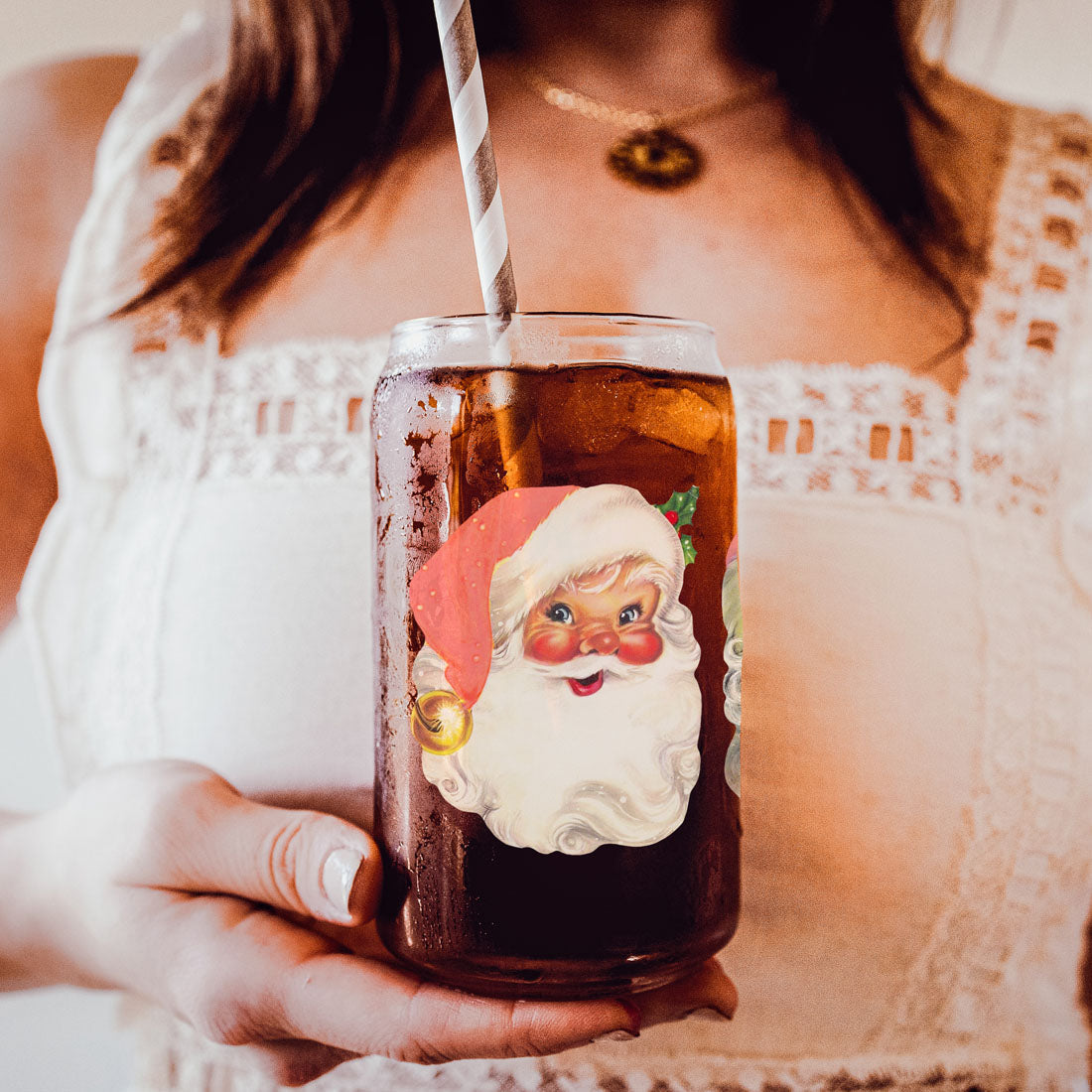 Vintage Santa 17oz