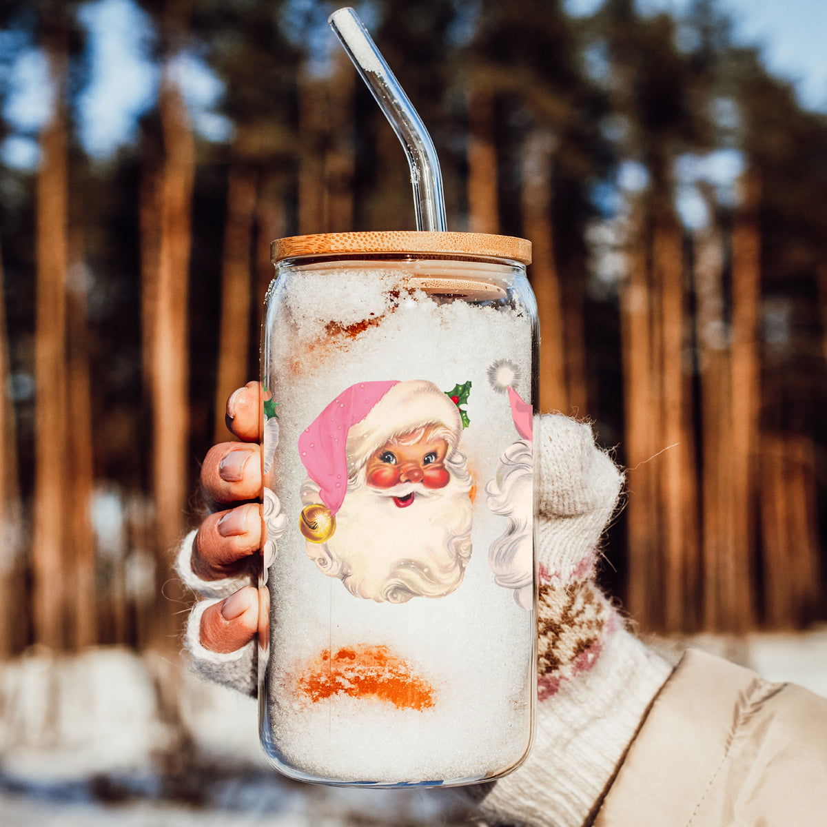 Vintage Pink Santa PRE-ORDER