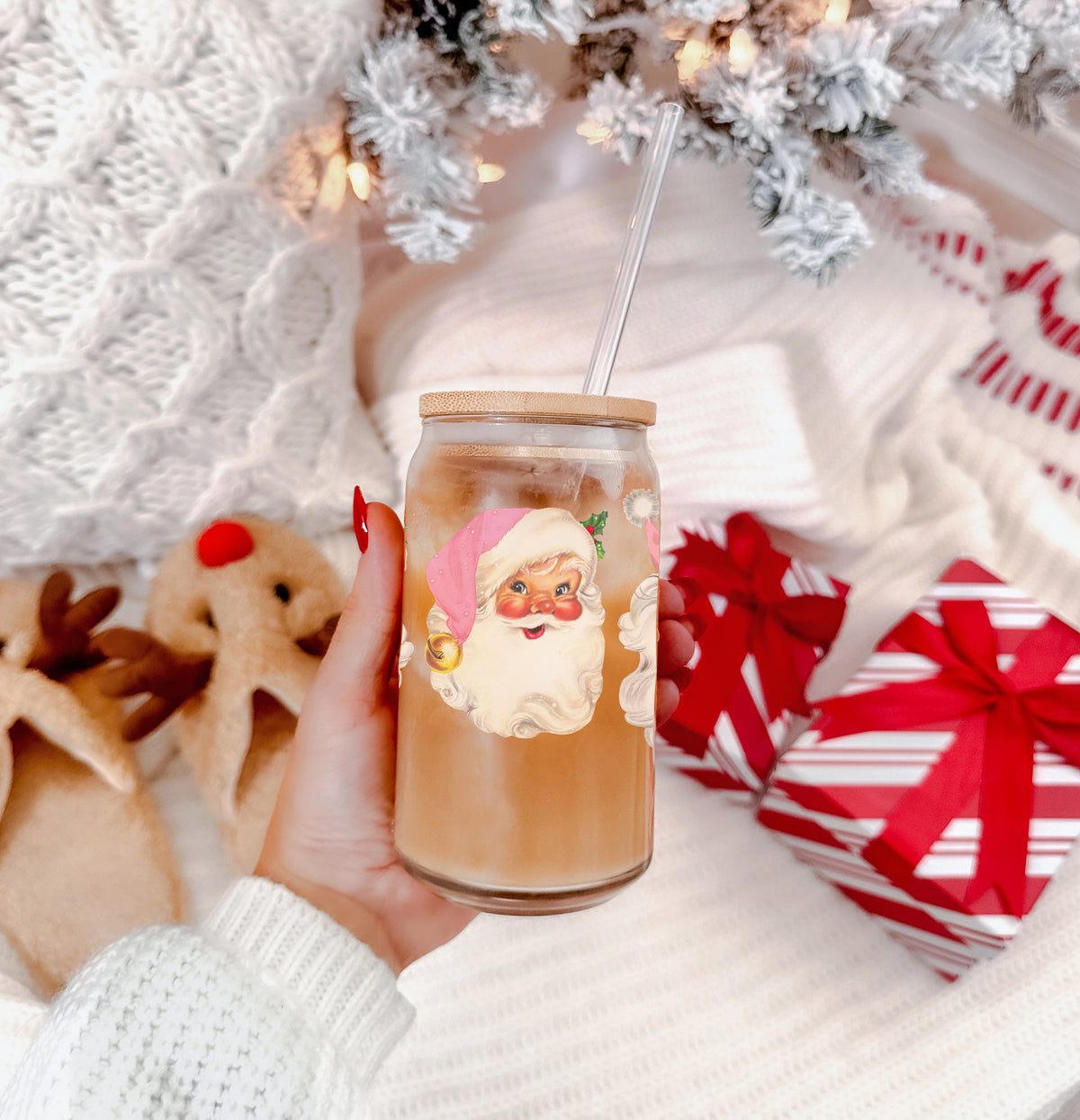 Vintage Pink Santa PRE-ORDER
