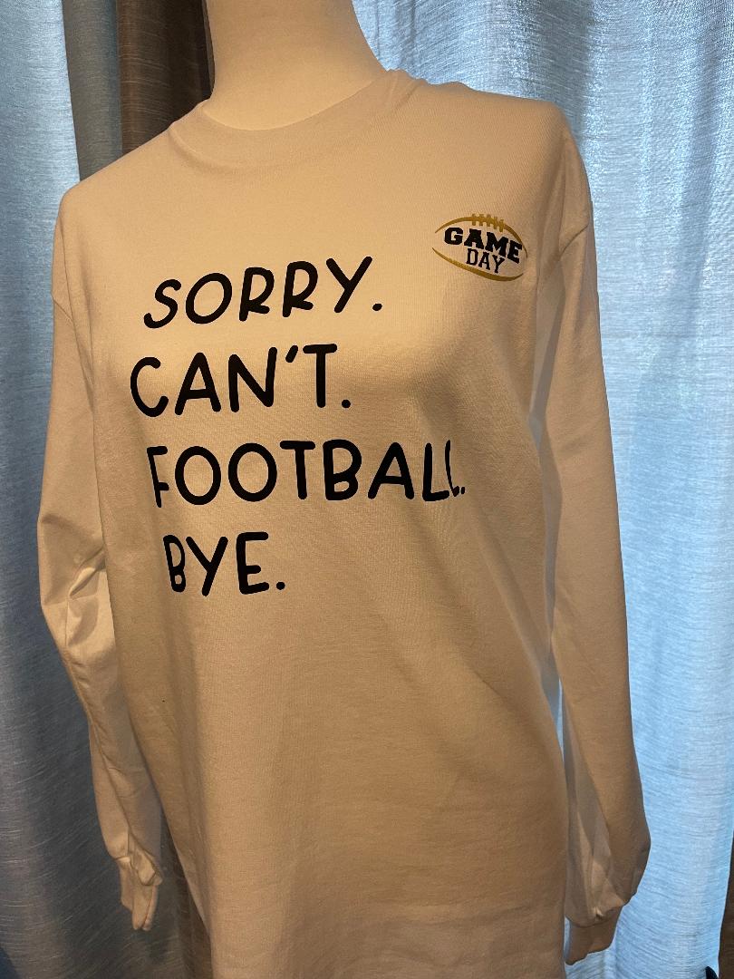 Long Sleeve T-Shirt Football