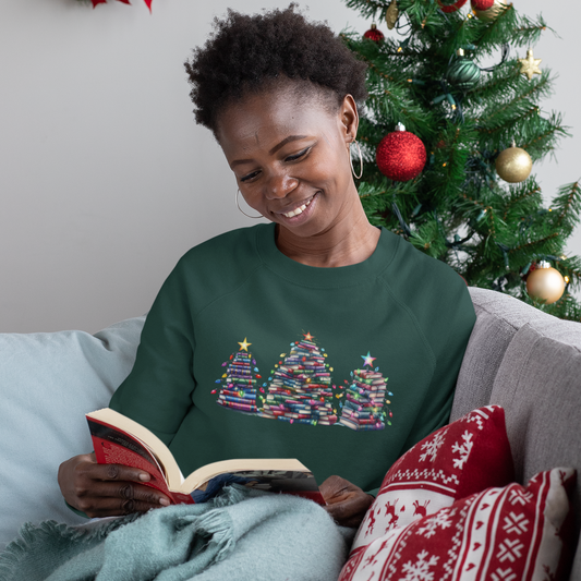 Booked for Christmas Graphic Sweatshirt