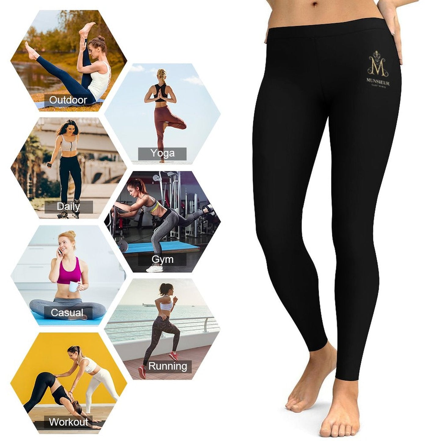 Munsieur Urban Style Women's Leggings for Fashion Forward