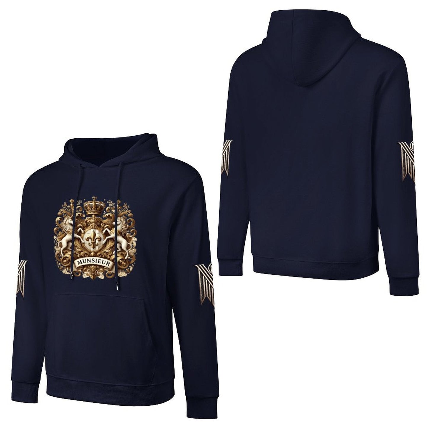 Munsieur Comfortable Men's Hoodie for Urban Style