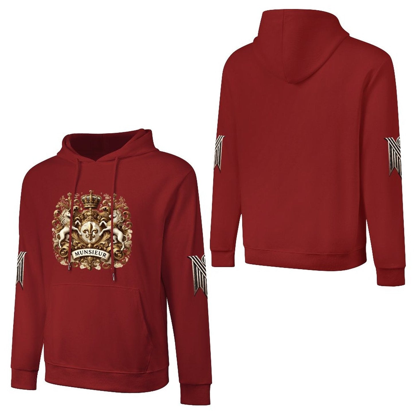Munsieur Comfortable Men's Hoodie for Urban Style