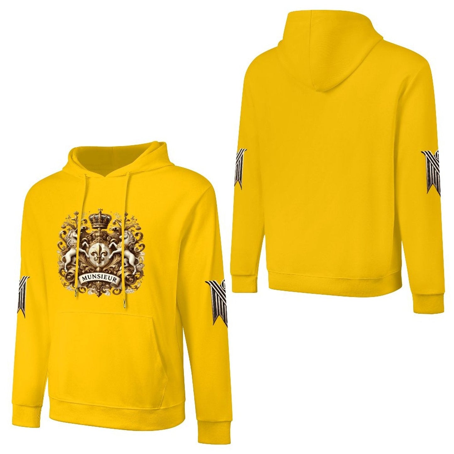Munsieur Comfortable Men's Hoodie for Urban Style